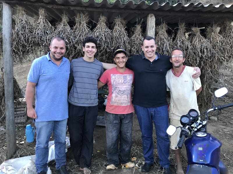 Produtores rurais recebem apoio em Trajano de Moraes