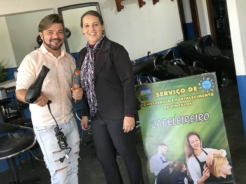 Oficina de cabeleireiro será oferecida gratuitamente para a população de Trajano de Moraes
