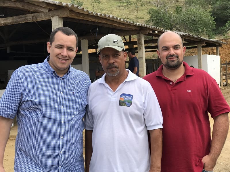 Programa Mais Leite une prefeitura de Trajano a produtores rurais em parceria com EMATER e UFRJ