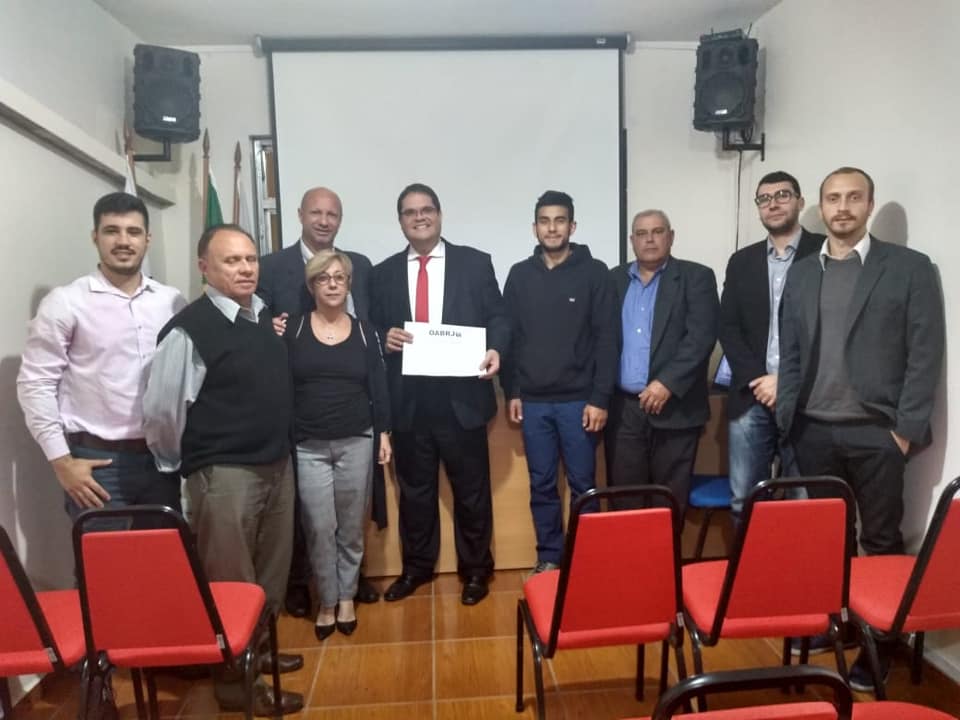 Fabricio Gaspar realiza palestra na OAB em Cantagalo
