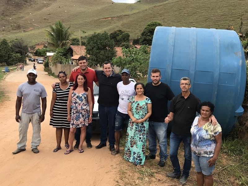 Novo sistema de abastecimento de água leva qualidade de vida aos moradores da comunidade de Vila Feliz