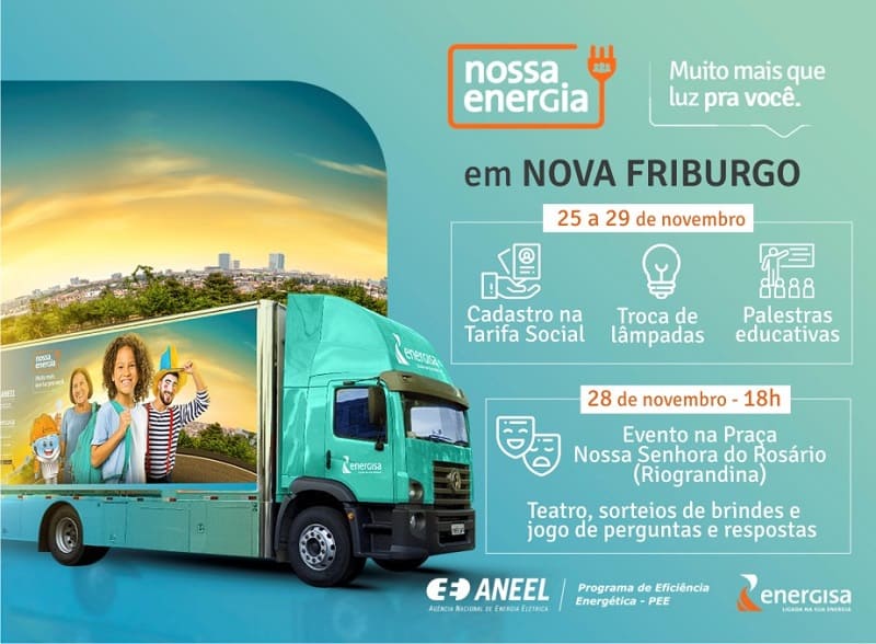 Projeto Nossa Energia chega em Nova Friburgo