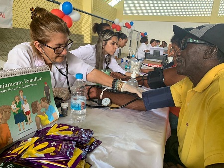 Igreja realiza trabalho social no Bairro Novo Horizonte