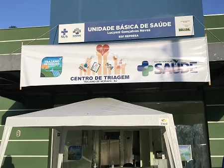 Prefeito de Trajano inaugura Centro de Triagem Covid-19 na UBS de Nova Esperança