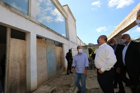 Governador garante repassar as duas parcelas de recursos e inaugurar Hospital de Macuco ainda este ano