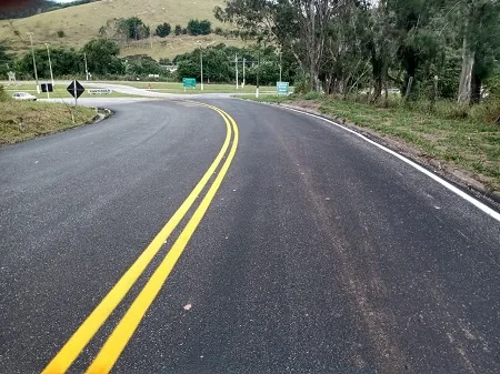 Obra na Rodovia RJ 160 – Cantagalo a Carmo está concluída
