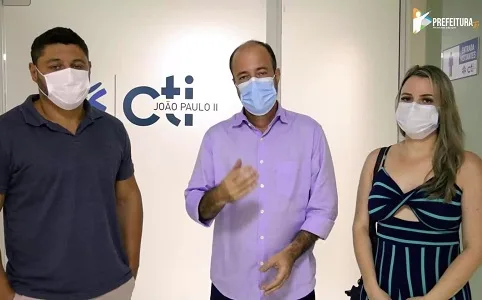 Prefeito de Macuco comemora a criação de mais 10 leitos de CTI no Hospital em Cantagalo
