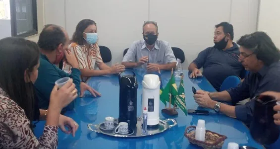Deputados visitam Cantagalo e são recebidos pela vice-prefeita e vereadores