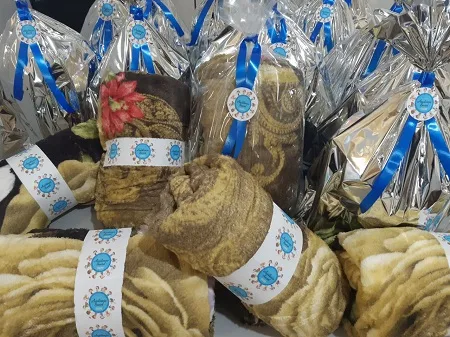 Secretaria de Assistência Social de Trajano de Moraes entrega cobertores