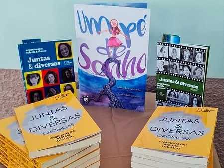 Artista lança livro e doa exemplares para Biblioteca em Duas Barras