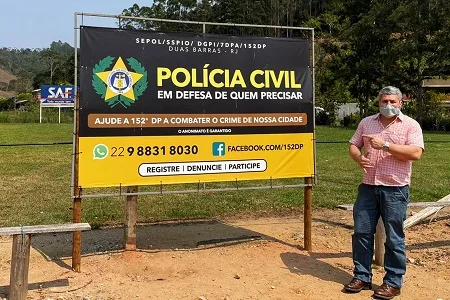 Parceria entre Prefeitura de Duas Barras e Polícia Civil realiza projeto “Em Defesa De Quem Precisar”