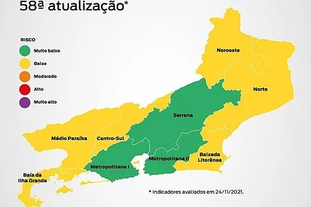 Região Serrana do Rio entra em bandeira verde da Covid-19