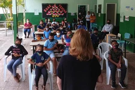 Programa Saúde na Escola em Cantagalo leva informação sobre prevenção ao coronavírus e sobre a importância da vacinação