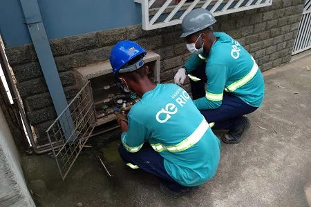 Águas do Rio faz obras para reforçar o abastecimento em Duas Barras
