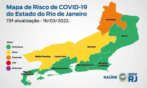 Das nove regiões de saúde do estado, oito estão em risco baixo ou muito baixo para a doença