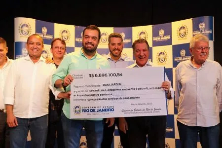 Bom Jardim recebe R$ 6,9 milhões da venda da Cedae