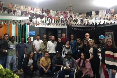 Secretária estadual de Cultura, Daniele Barros, participa de encontro com artistas na cidade de Carmo