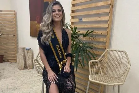 Garota Trajano representa o município no Concurso Rainha da Expo-Cordeiro