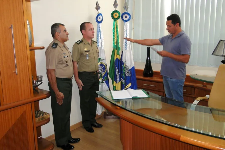 Prefeito toma posse na Junta Militar em São Sebastião do Alto