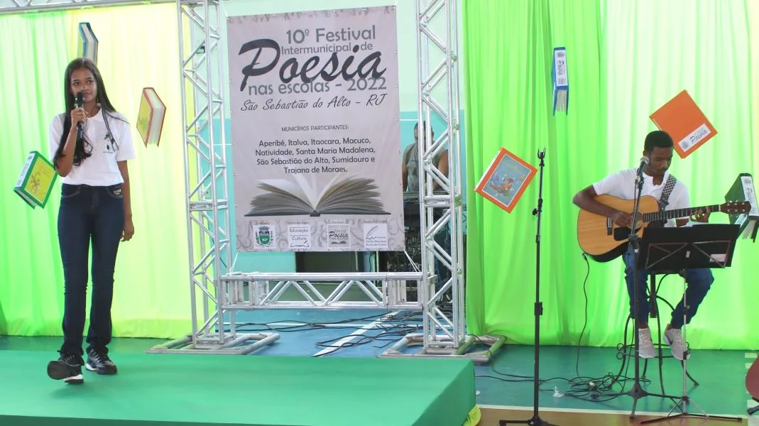 10º Festival Intermunicipal de Poesia nas Escolas é realizado em São Sebastião do Alto