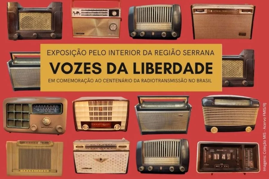 Duas Barras vai receber exposição sobre a história do rádio no Brasil