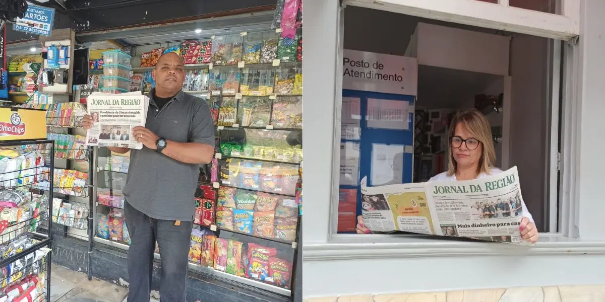 Como é a distribuição do JORNAL DA REGIÃO no município de Duas Barras