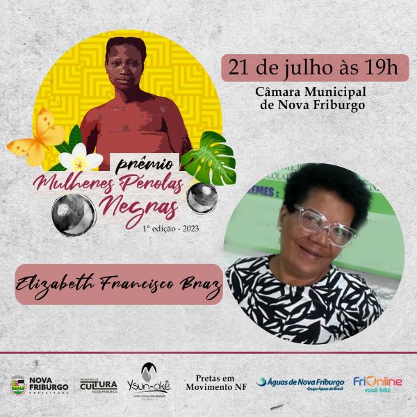 Prêmio Mulheres Pérolas Negras terá sua primeira edição em Nova Friburgo