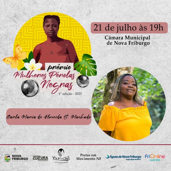 Prêmio Mulheres Pérolas Negras terá sua primeira edição em Nova Friburgo