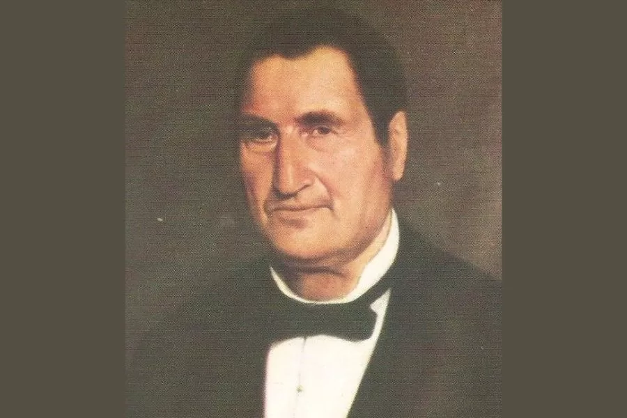 Pintura do Patriarca João Erthal, que chegou ao Brasil em 29 de setembro de 1826