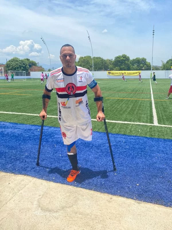 Jogador cantagalense vence Campeonato Nacional de Futebol para Amputados na Colômbia