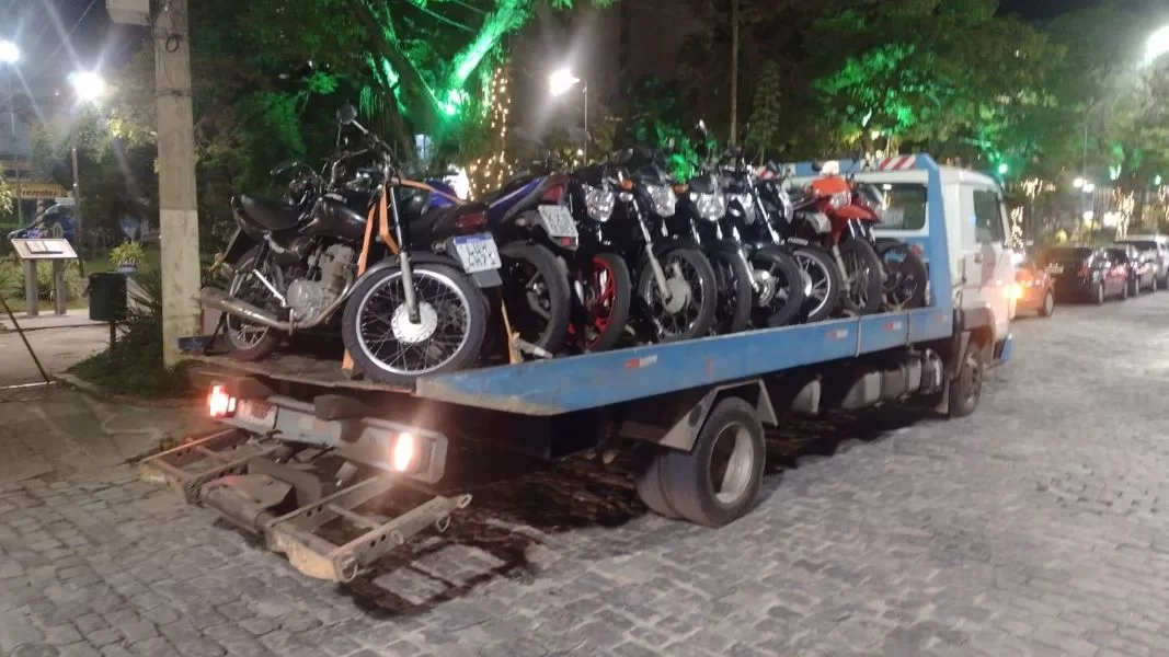 Operações da Prefeitura de Nova Friburgo apreendem motos barulhentas