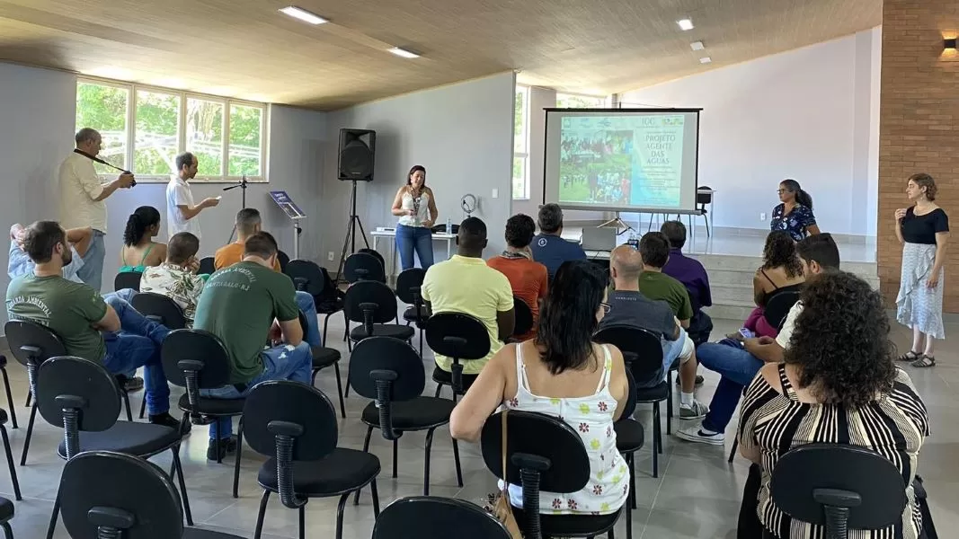 Turma de multiplicadores é formada pelo programa AGente das Águas em Cordeiro e Cantagalo