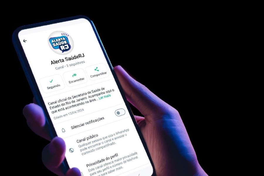Secretaria de Estado de Saúde lança canal de WhatsApp