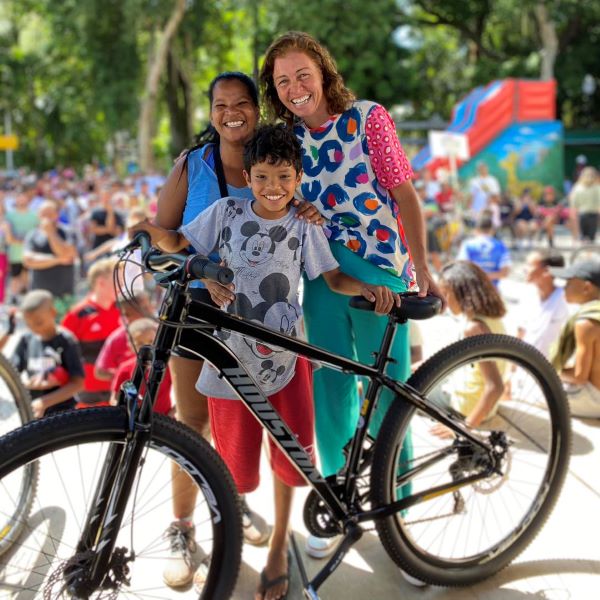 Passeata de bicicletas em Cantagalo contou com mais de 400 participantes