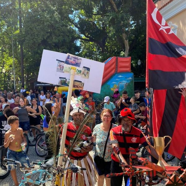 Passeata de bicicletas em Cantagalo contou com mais de 400 participantes