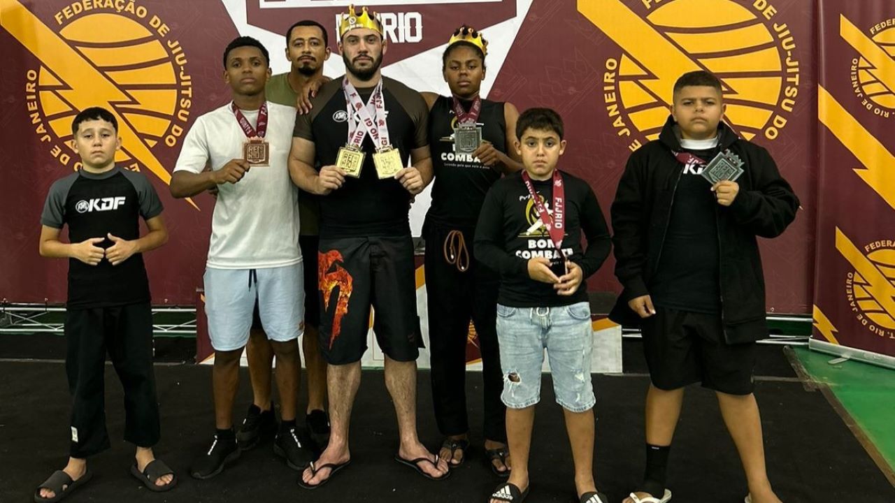 Atletas de Duas Barras conquistam torneio de jiu-jitsu no Rio de Janeiro
