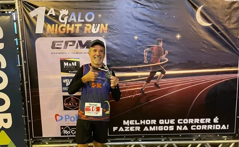 Cantagalense Silnei Huguenim é destaque ao participar de corridas na região