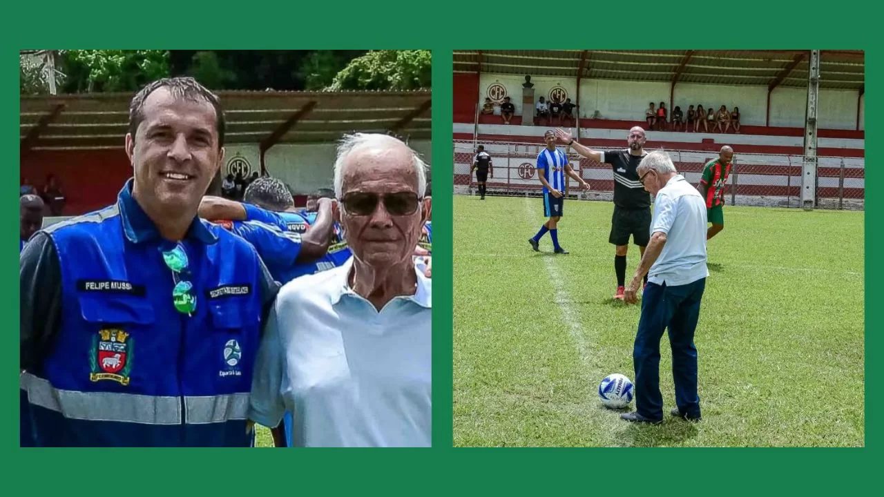 Mario Alfredo é homenageado na Copa de Futebol Master 40+