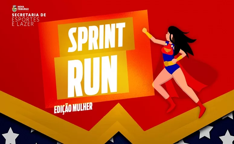 Sprint Run Edição Mulher 2026 abre inscrições nesta terça-feira, 24