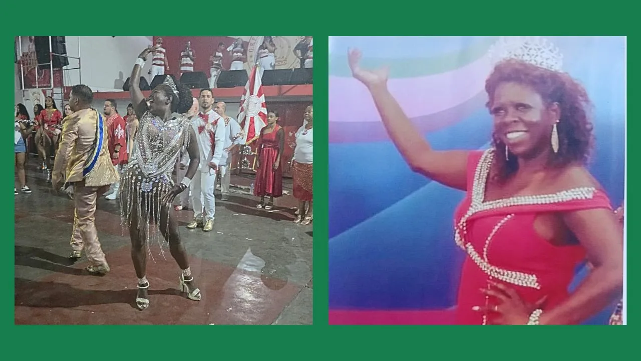 Rainha de honra da Escola de Samba Imperatriz de Nova Friburgo comemora 50 anos