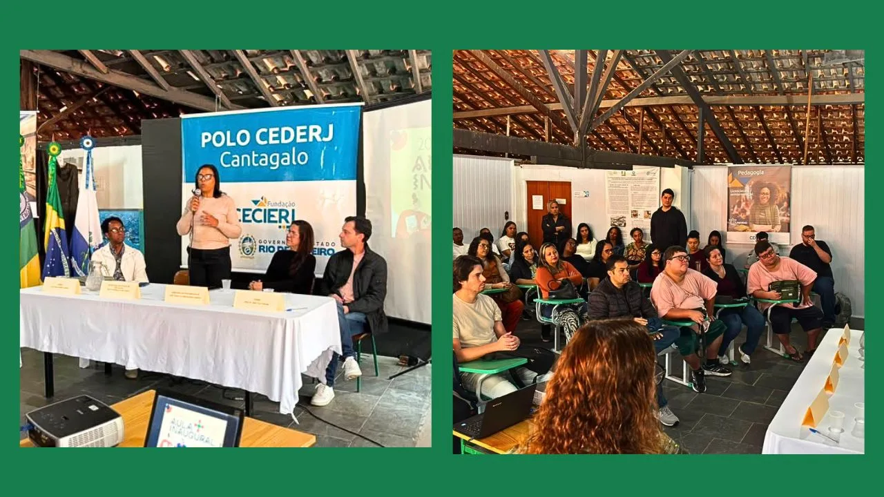 Polo CEDERJ/UAB de Cantagalo realiza Aula Inaugural do semestre